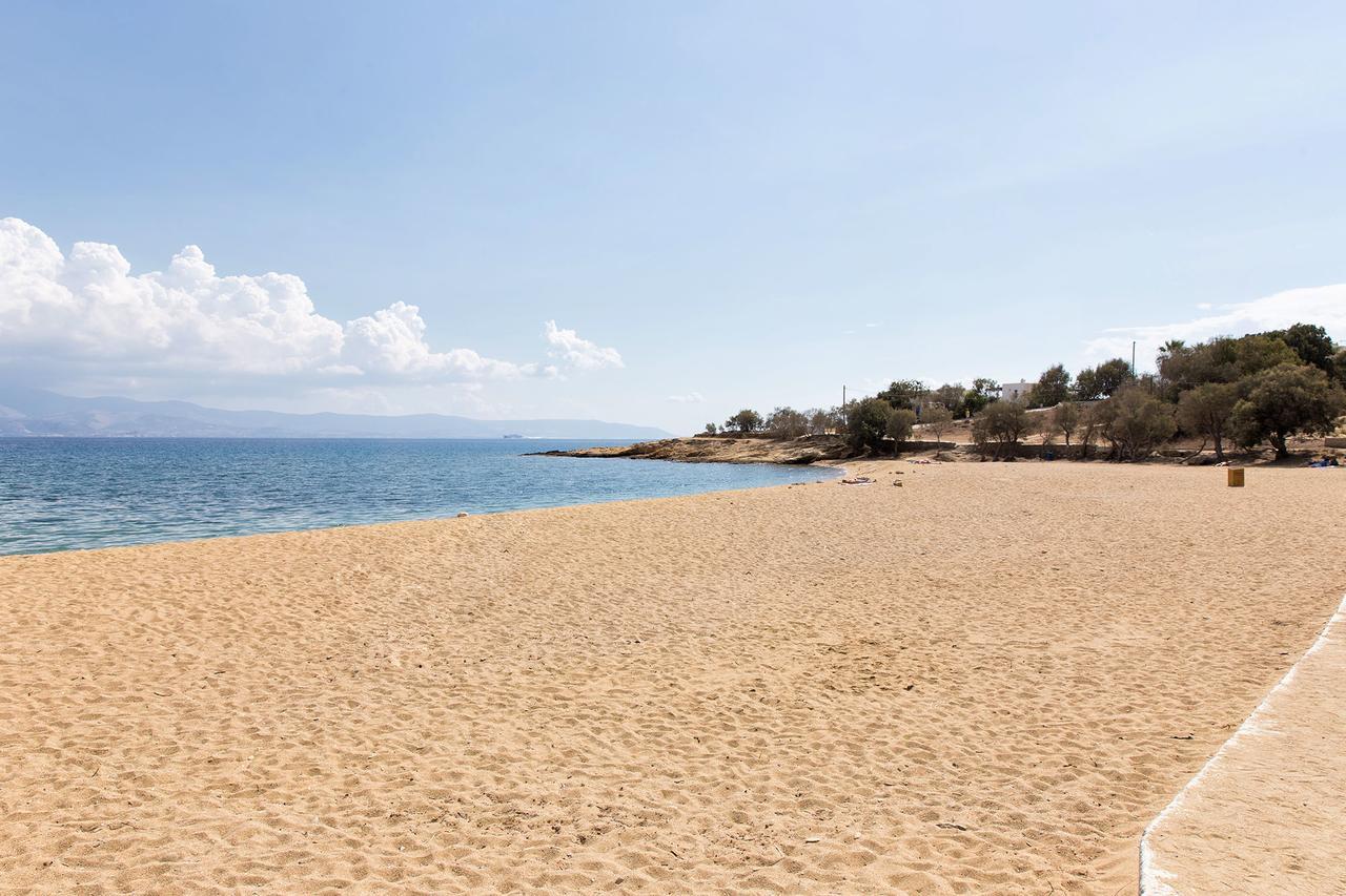 Villa San Dimitrio House On The Beach โลการาส ภายนอก รูปภาพ