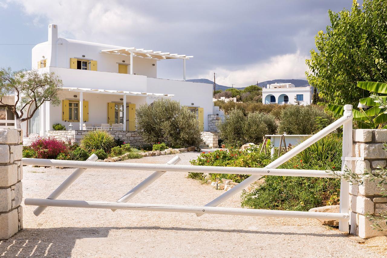 Villa San Dimitrio House On The Beach โลการาส ภายนอก รูปภาพ