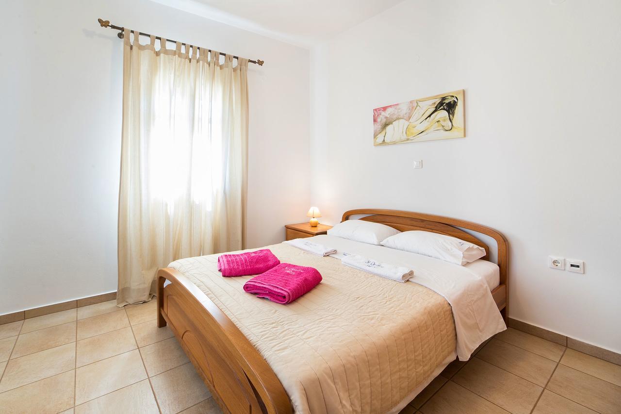 Villa San Dimitrio House On The Beach โลการาส ภายนอก รูปภาพ
