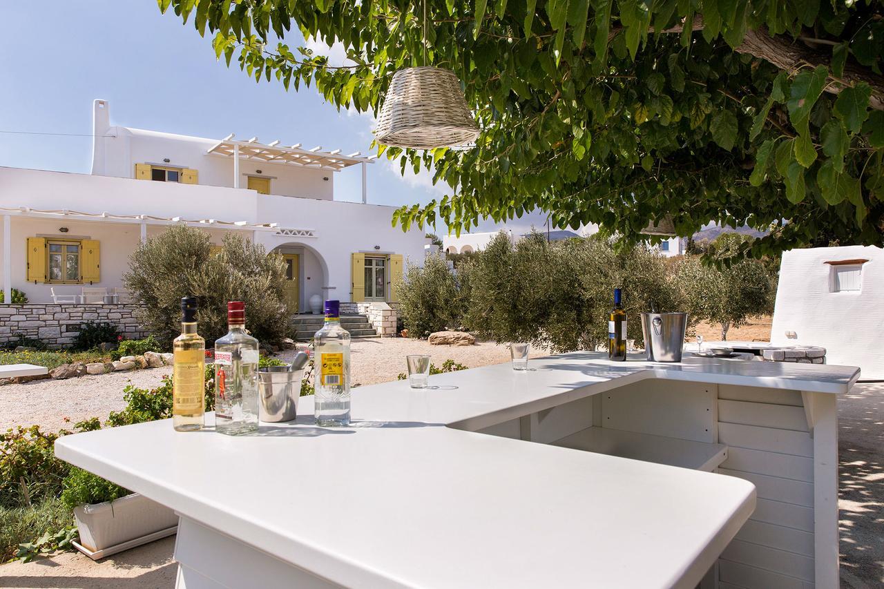 Villa San Dimitrio House On The Beach โลการาส ภายนอก รูปภาพ
