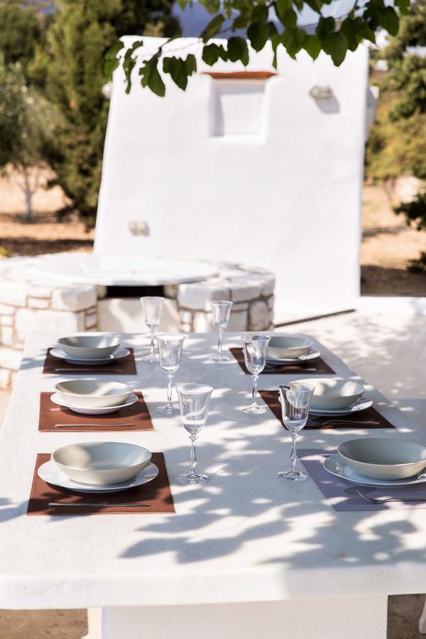 Villa San Dimitrio House On The Beach โลการาส ภายนอก รูปภาพ